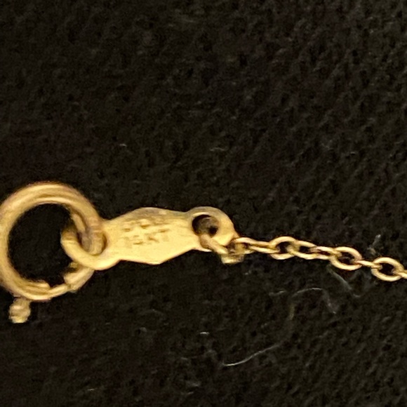 14K Pearl Necklace Vintage Choker - Picture 9 of 9